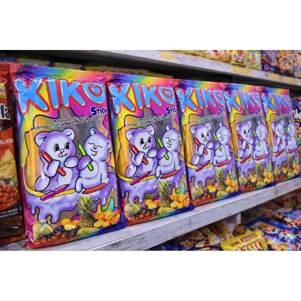 KIKO Stick Minuman Es Aneka Rasa isi 10 STICK | Es Lilin Viral Segar Murah | HARGA PER 1 PAK