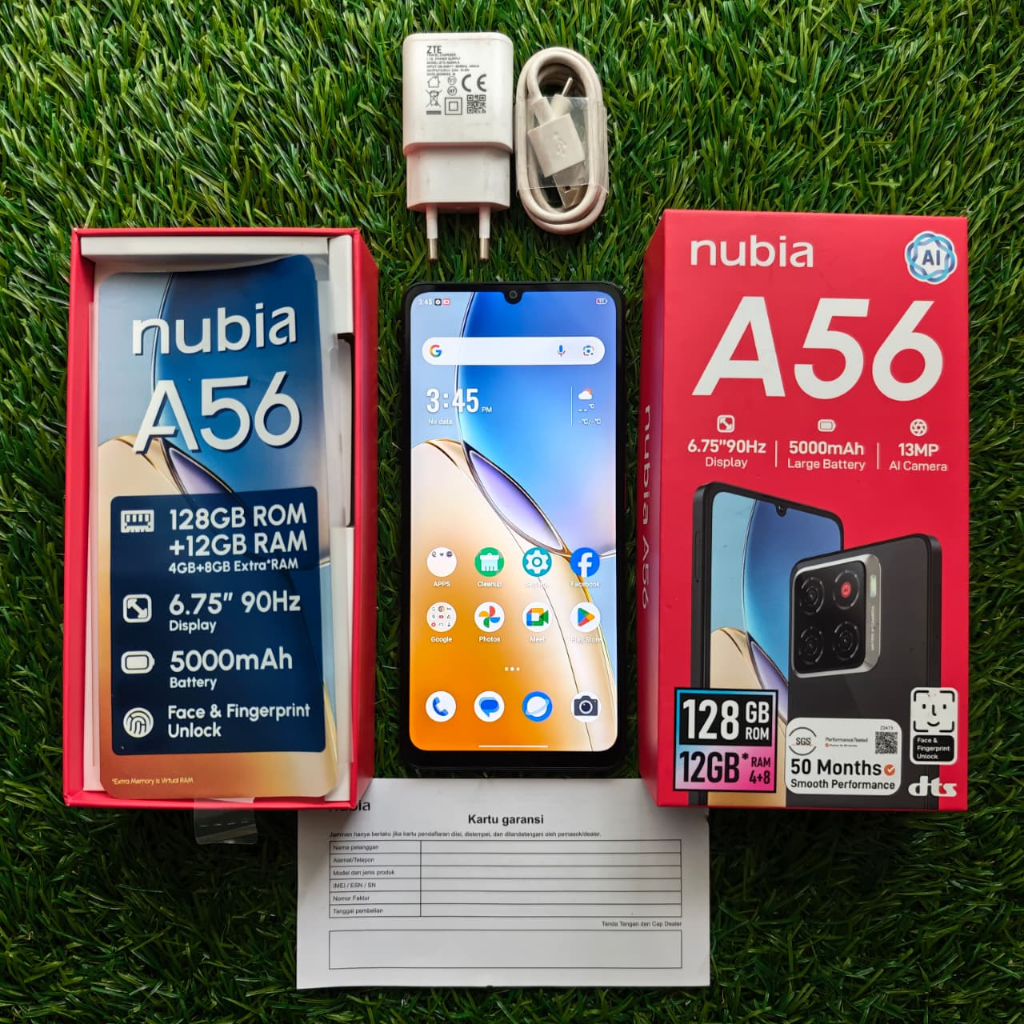 ZTE NUBIA A56 SECOND 4/128GB HP SECOND HP SEKEN HP BEKAS HP MURAH