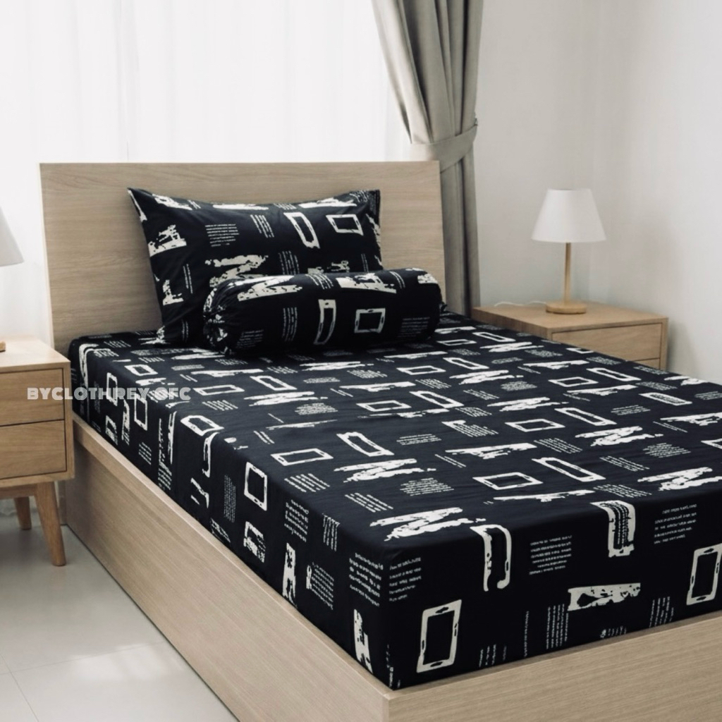 SPREI MOTIF TERBARU | SPREI SINGLE SET AESTHETIC
