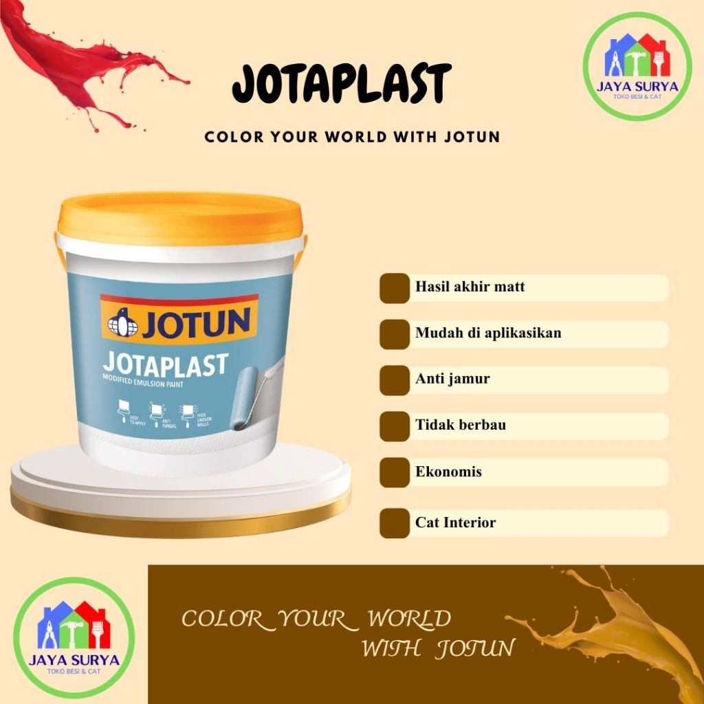 Jotun Jotaplast 20L dan 5Kg