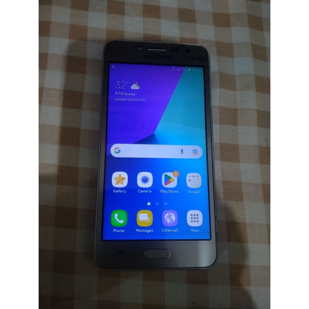 Samsung J2 Prime Silver minus