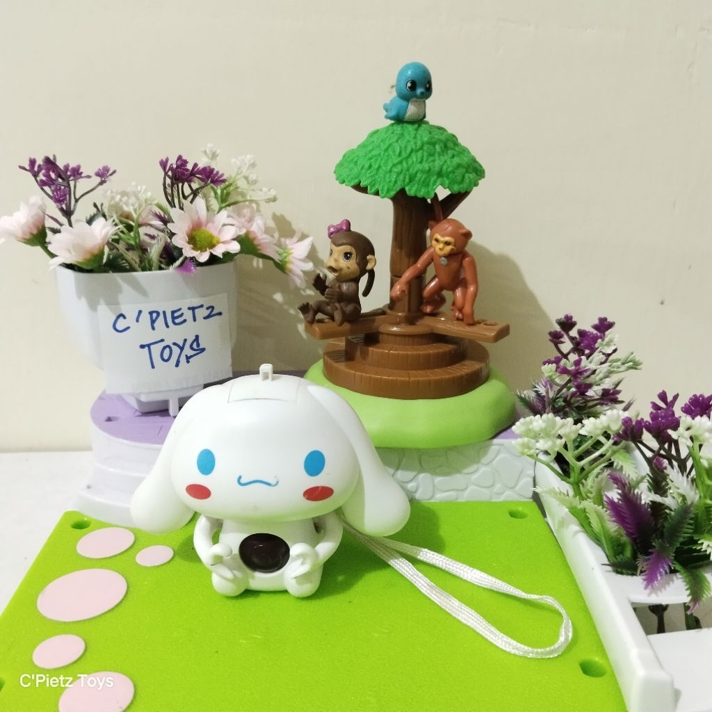 Mainan Cinnamoroll Heart Sign with Sound I Love You Cinnamoroll Series (Off) (Second/Preloved)
