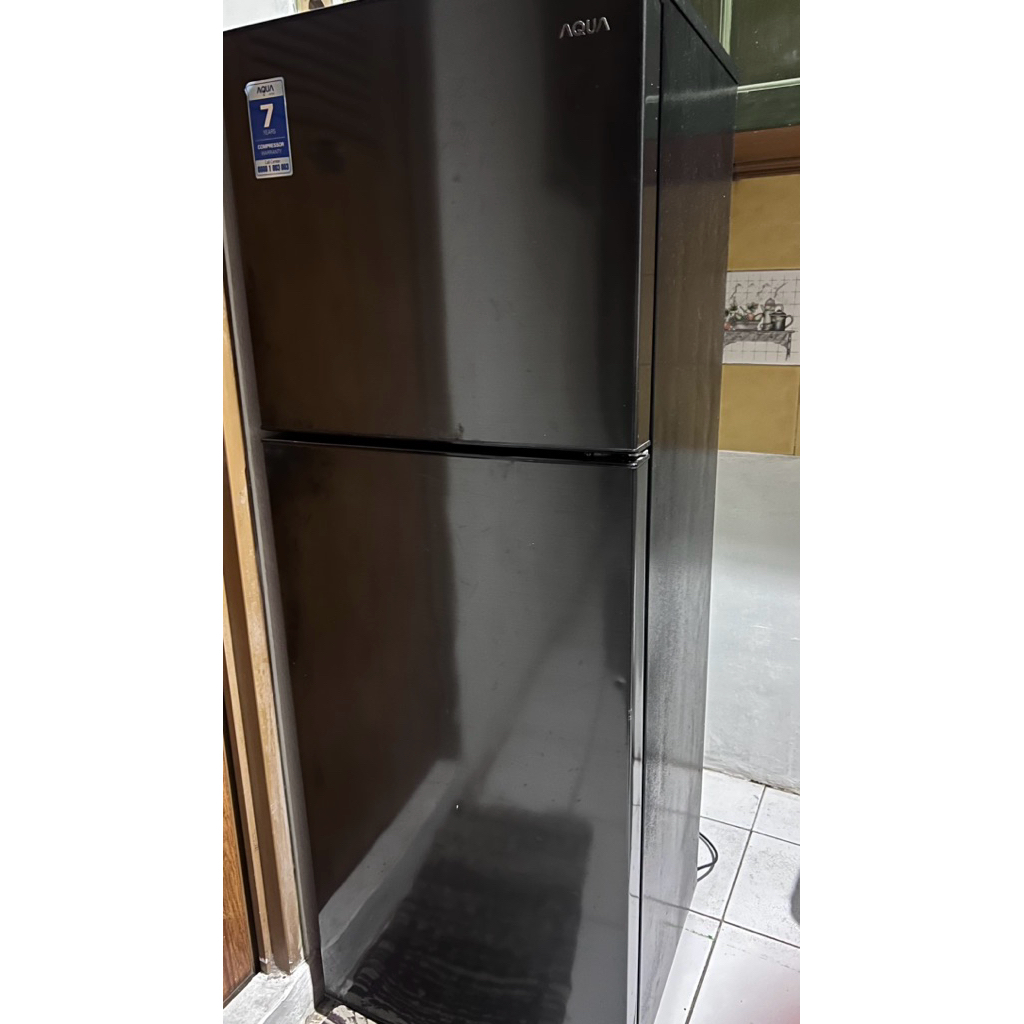 AQUA AQR-D270 KULKAS 2 PINTU/ LEMARI ES 2 PINTU / No FROST refrigerator