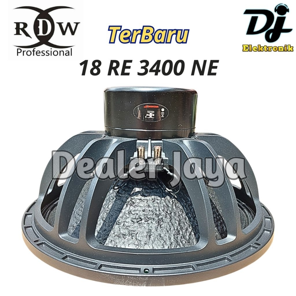 Speaker Komponen RDW 18 RE 3400 NE / 18 RE3400 NE / 18RE3400 NEO - 18 inch