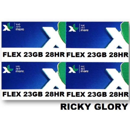 VOUCHER XL FLEX 23GB 28HARI