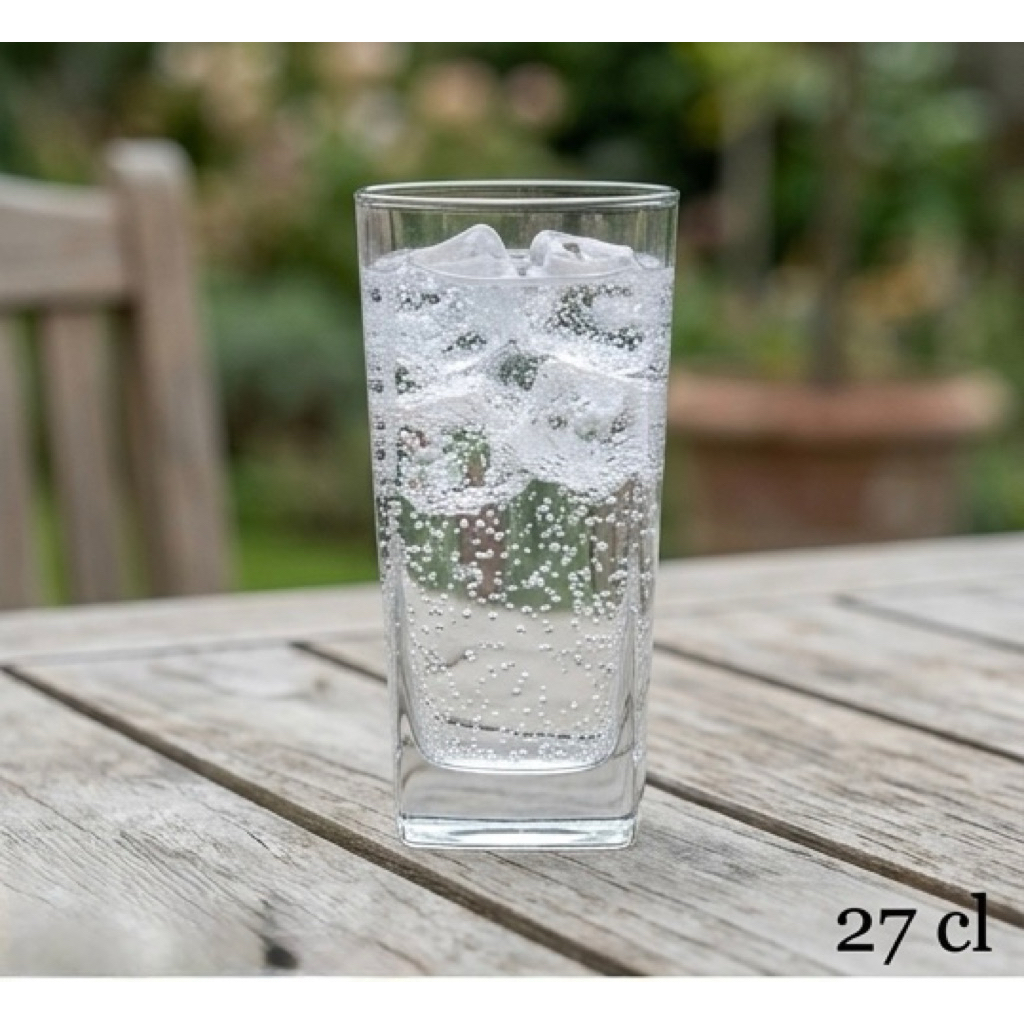 GELAS KACA 6 PCS / GLASS PREMIUM / GELAS WINE / CANGKIR KACA BENING