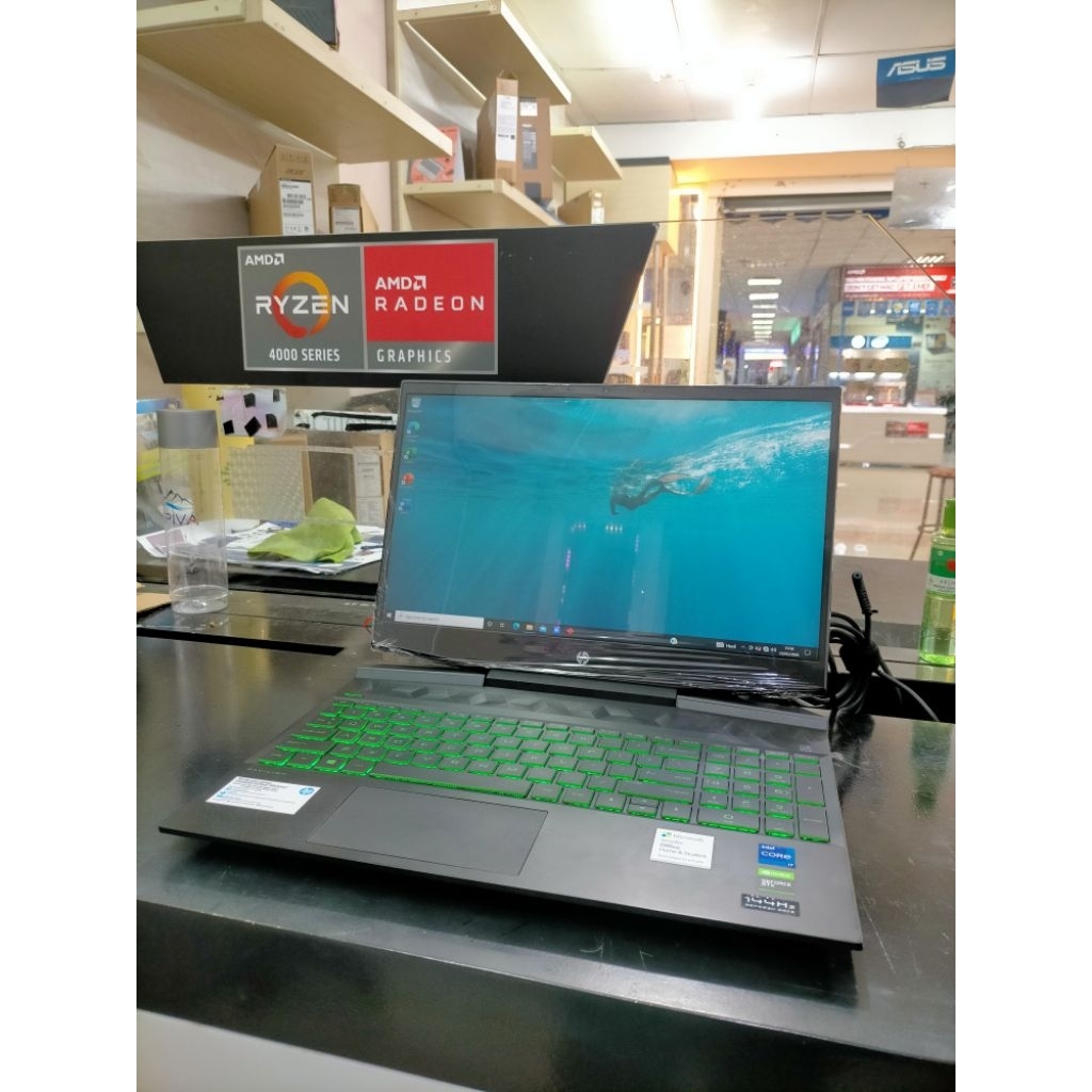 LAPTOP HP PAVILION GAMING 15 INTEL CORE I7-11370H NVIDIA GTX 1650 RAM 8GB SSD 512GB