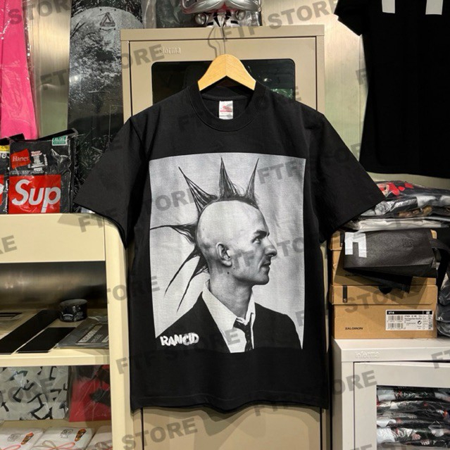 RANCID - ANARCHY TSHIRT BLACK