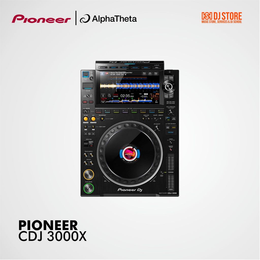 Pioneer CDJ-3000X | CDJ-3000X | ALAT DJ | Pioneer DJ by AlphaTheta