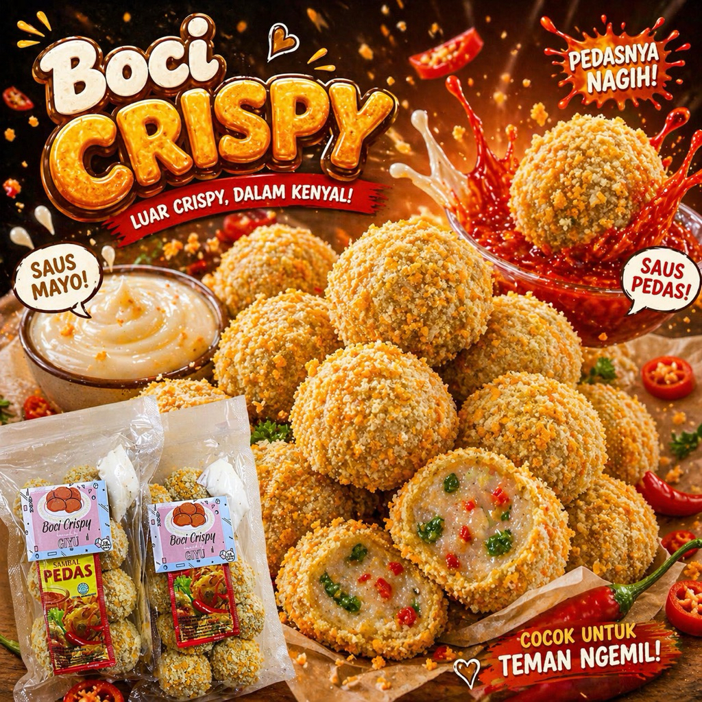 Boci Crispy / Cilok Ayam Crispy