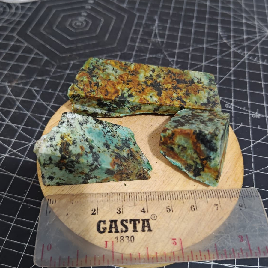 Natural Batu Africa Turquoise Rough / Raw (3)