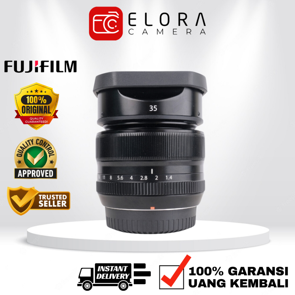 Fujifilm XF 35mm F1.4 R / Lensa Fujifilm XF 35 mm F 1.4