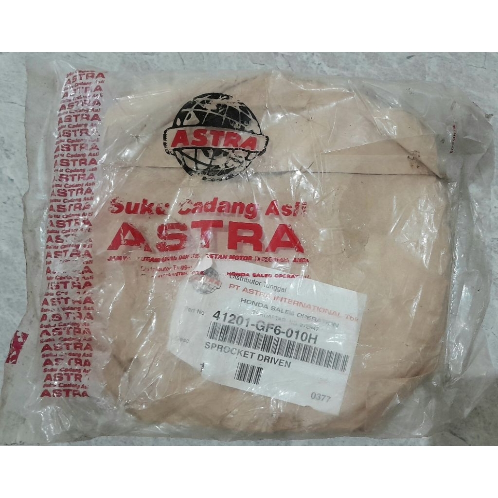 Gear Gir belakang Honda win original 41201-GF6-010