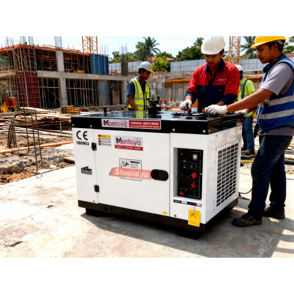 Genset 10 KVA Montoya MDG 13000 U.S.A Technology(Hanya Resi)