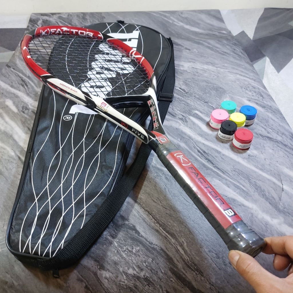 RAKET TENIS WILSON K FACTOR (K) FIVE  NANO TECHNOLOGY