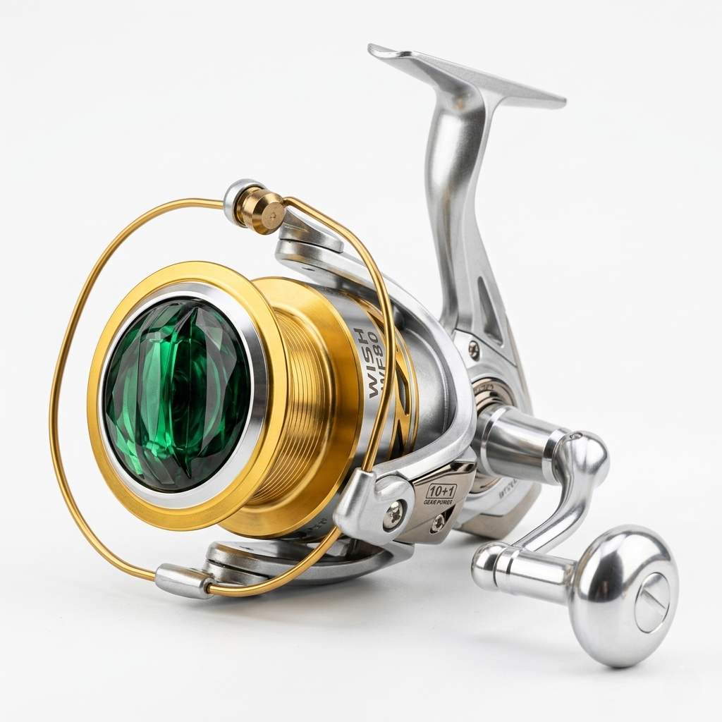 Reel Maguro Wish 8000 Original - Reel Pancing Laut Kuat Tangguh 14 Ball Bearings Spesialis Jigging D