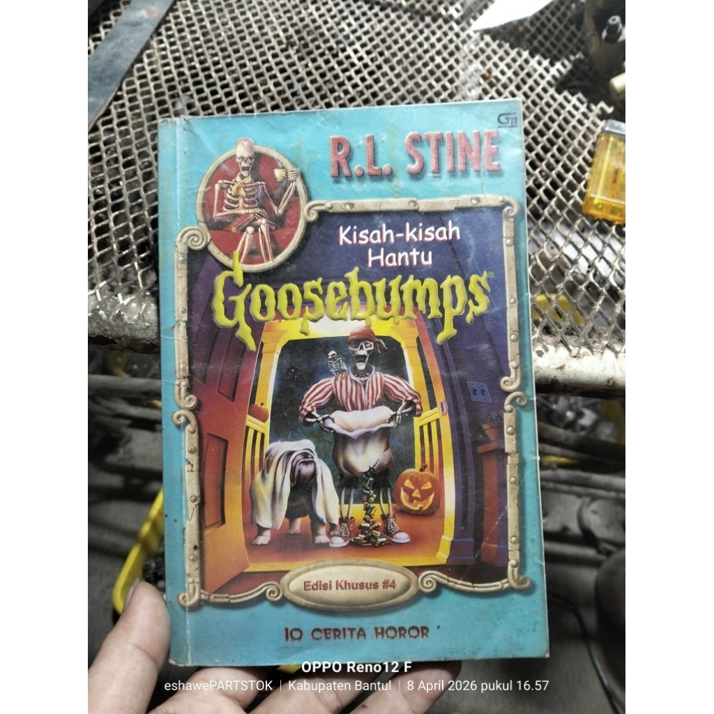 buku cerita horror misteri goosebumps