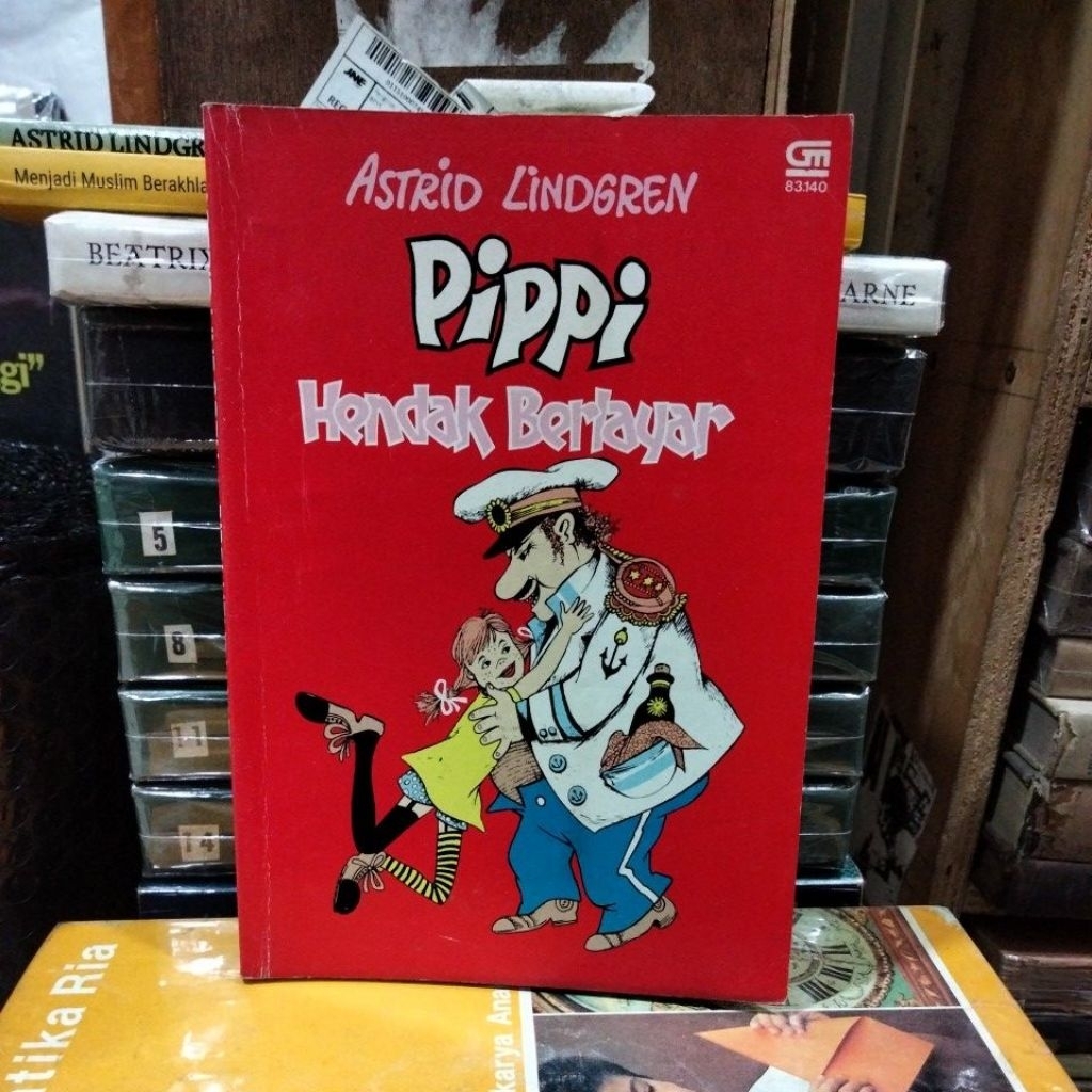 Astrid Lindgren pippi hendak berlayar
