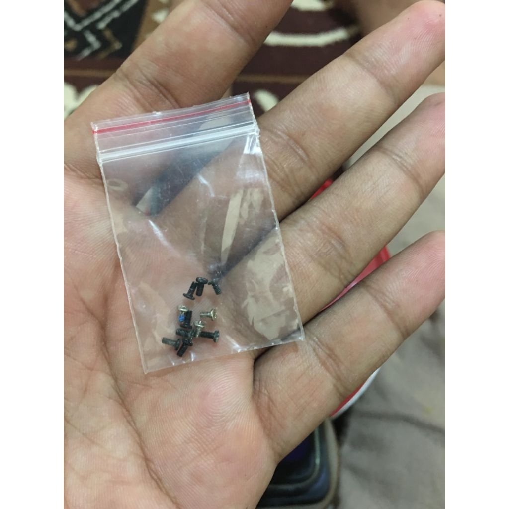 baut sekrup sekerup mesin tulangan belakang samsung galaxy note 1 gt-n7000 ori copotan original