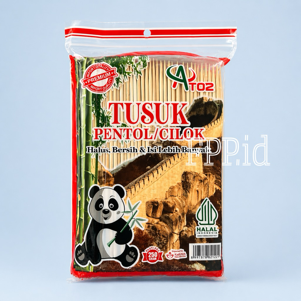 Tusuk Pentol Cilok - Tusuk Bambu Pendek - Lidi Bambu