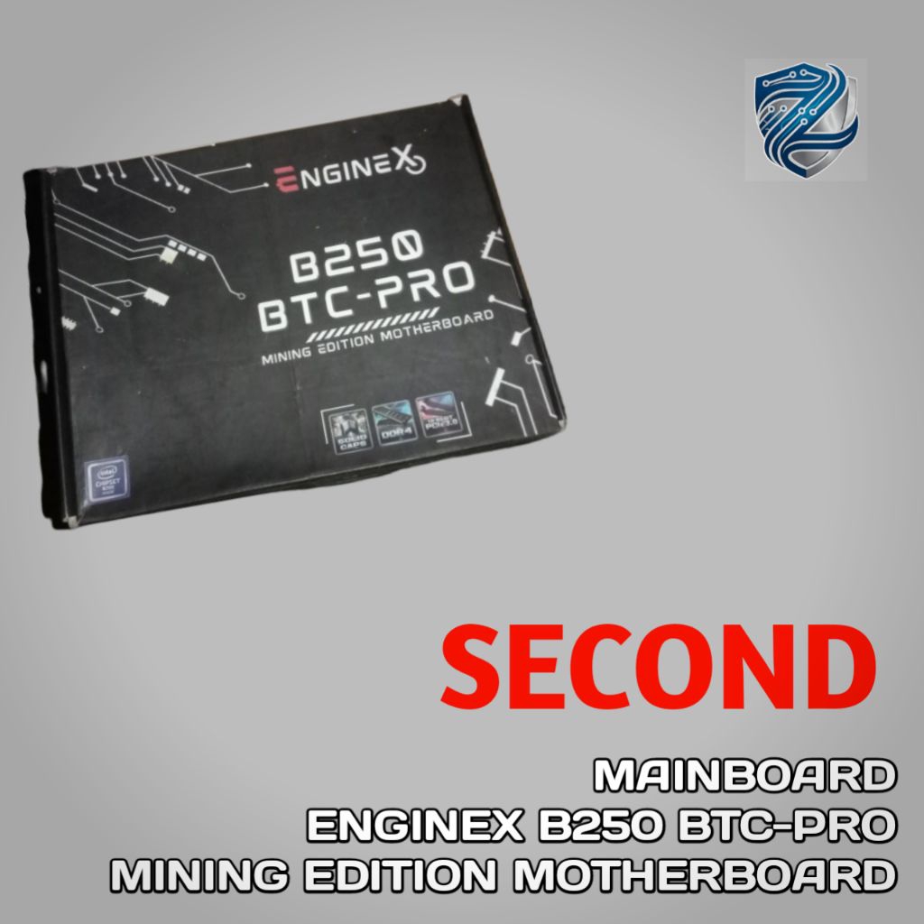 MOBO EngineX B250 BTC-PRO 12 slot PCIE version mining motherboard edition - LGA1151 - Unit MB Only -