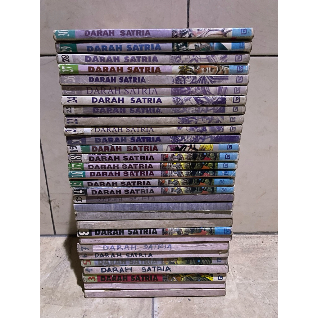 Komik Darah Satria Jilid 1-30