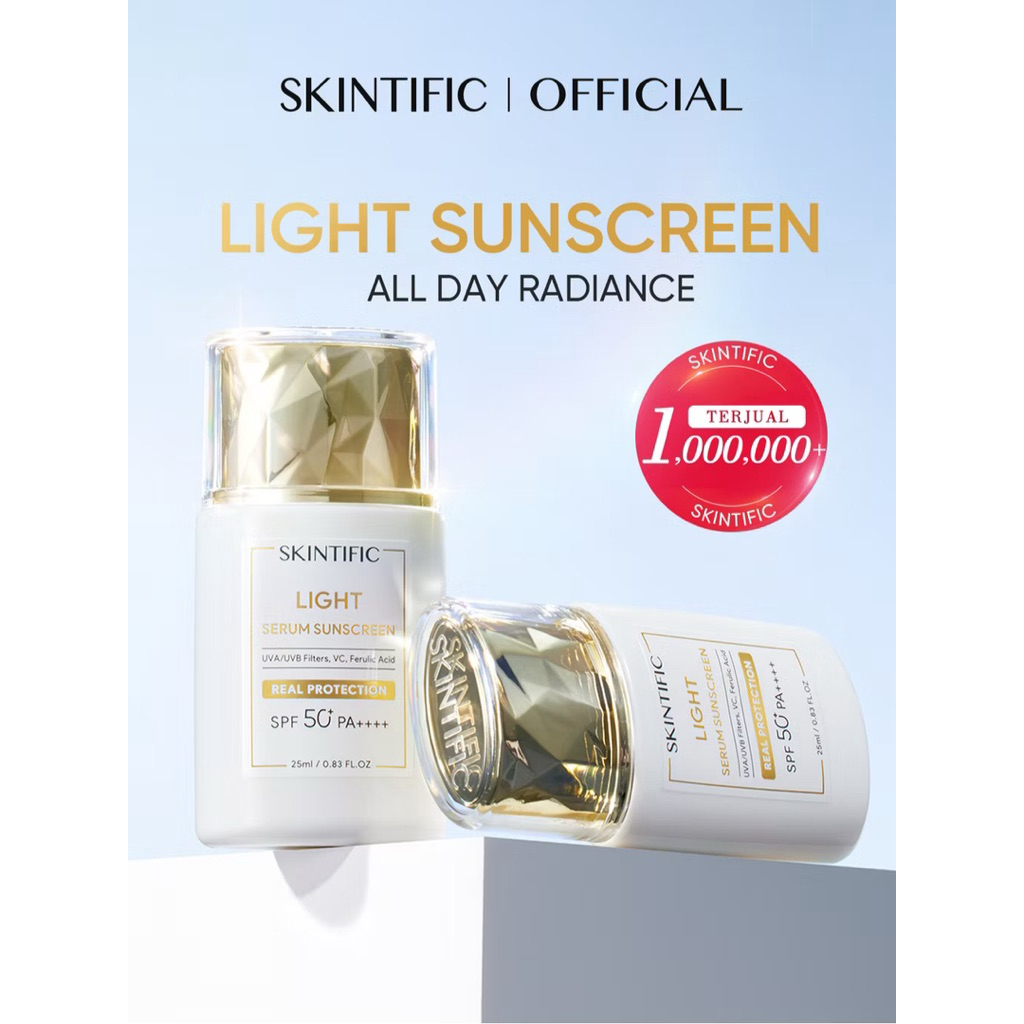 SKINTIFIC LIGHT SERUM SUNSCREEN SPF 50 PA+++ / SKINTIFIC LIGHT SUNSCREEN / SKINTIFIC SUNSCREEN