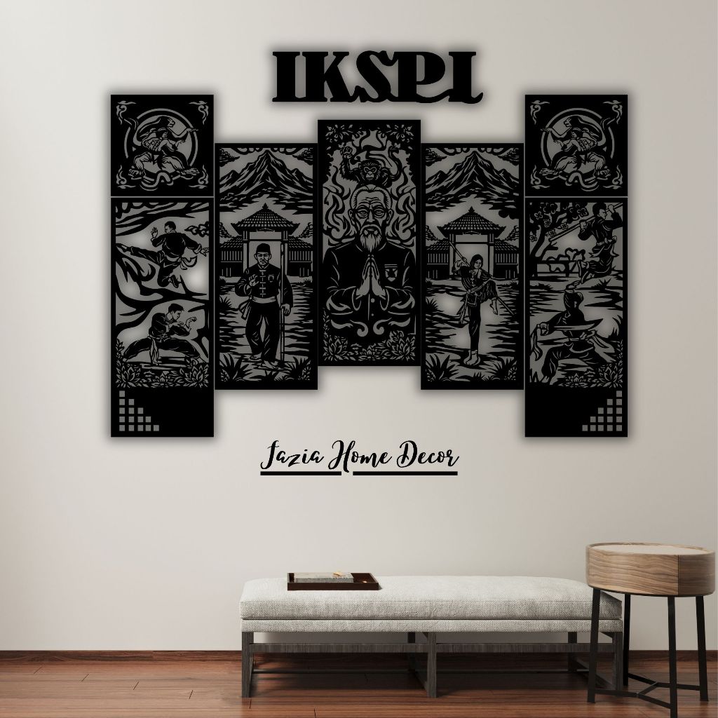 HIASAN DINDING TEMA IKSPI (KERA SAKTI )
