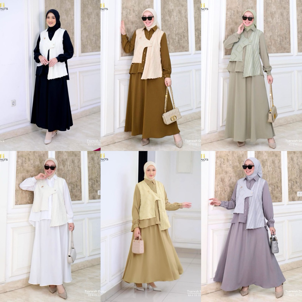Tsarwah setelan oneset terbaru ORI by Ninos Design