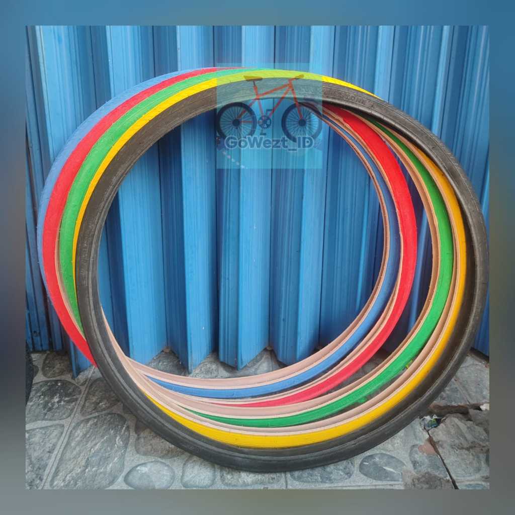 Ban Luar Sepeda Ukuran 700 x 28C Lucky Stone Warna Fixie Balap Road Bike | High Quality