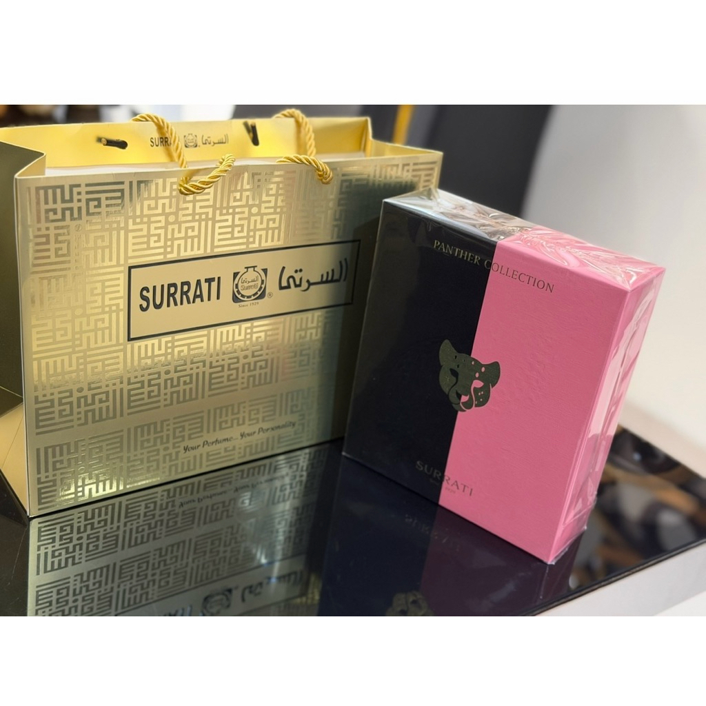 PANTHER COLLECTION (CUBAN TOBACCO & LADY ROSE) By SURRATI parfume K.S.A