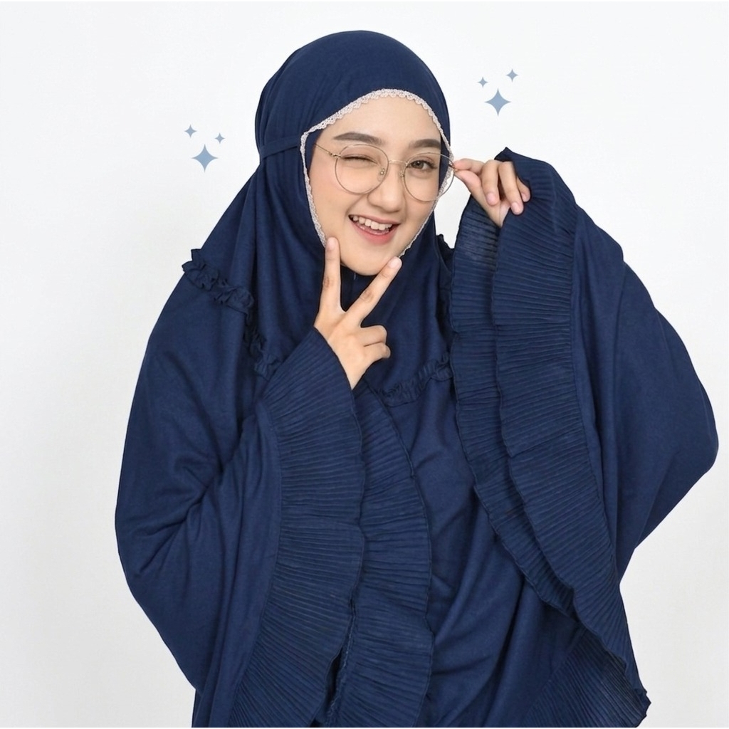 Mukena lebaran model terbaru 2025 jumbo
