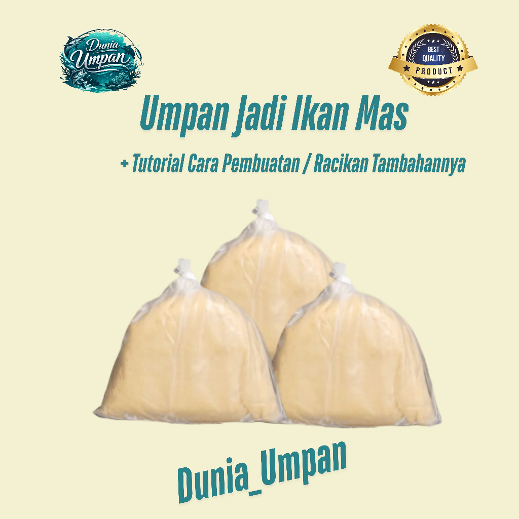 Umpan Jadi Ikan Mas / Umpan Siap Pakai Untuk Mancing Ikan Mas