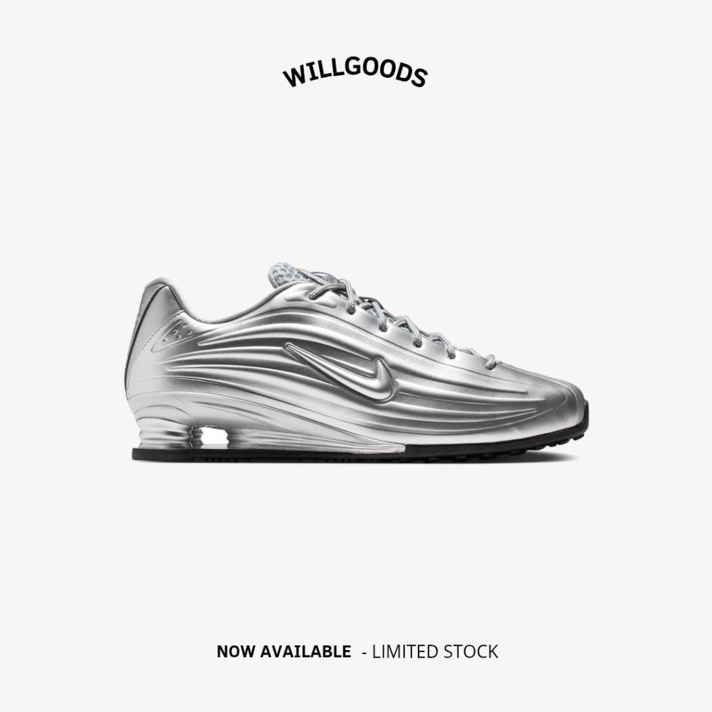 Nike Shox Z Silver Metallic Women Original Resmi