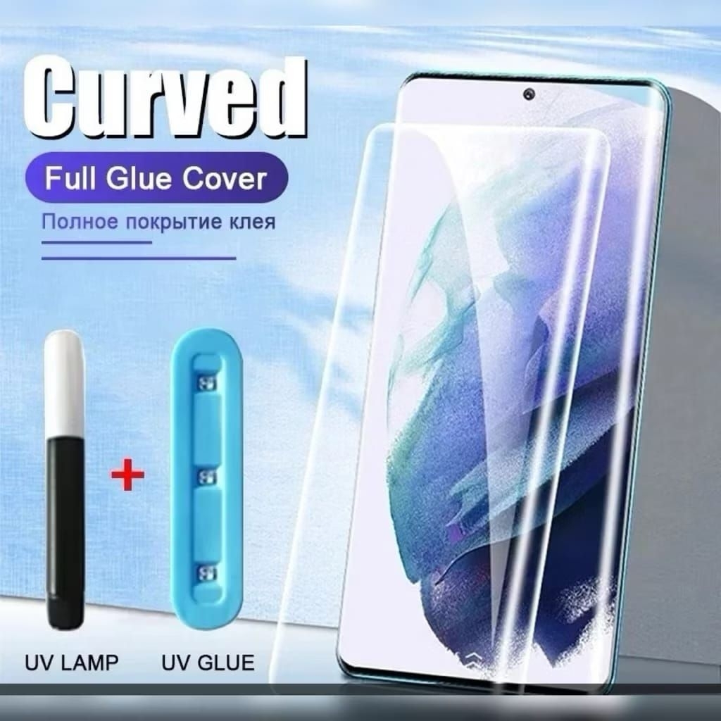 Tempered Glass Curved UV liquid Bening  Xiaomi Mi 10 Mi10s Mi 10 Pro Mi 10 Ultra Mi 11 Mi 11 Pro Mi 