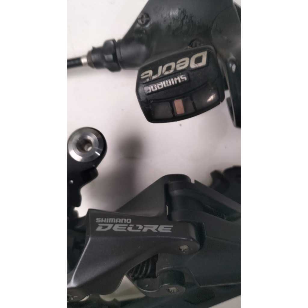 paket rd deore long cage, shifter belakang deore 9 speed