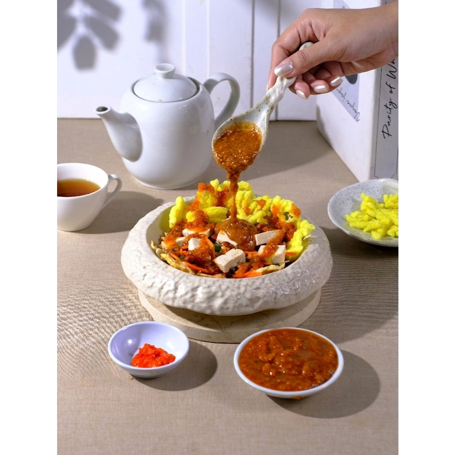Asinan Sayur Betawi Bumbu Kacang Segar Tanpa Bahan Pengawet - JAMINAN ENAK PAKE BANGET
