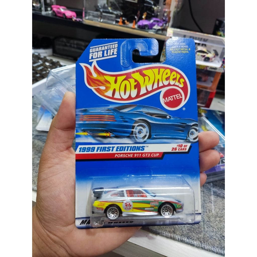 HOT WHEELS PORSCHE 911 GT3 CUP 1999 FIRST EDITION