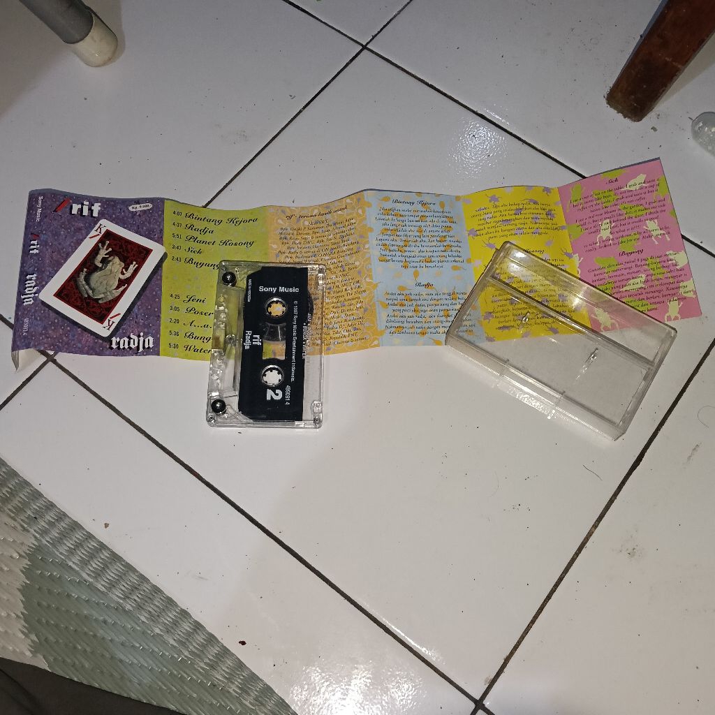 KASET PITA RIF - ALBUM RADJA