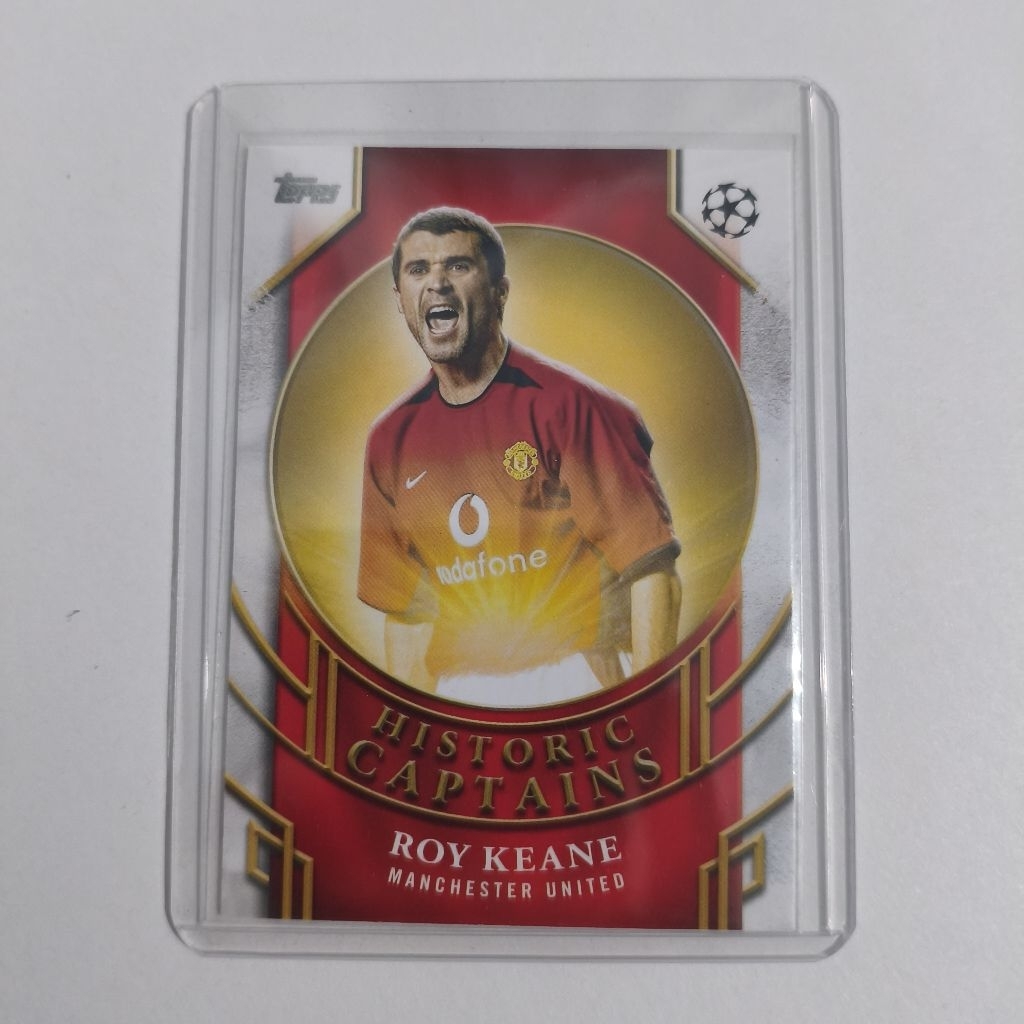 Kartu Bola Topps Roy Keane Manchester United