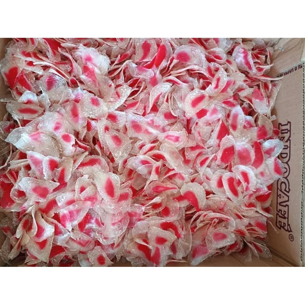 kerupuk merah putih 250gr medan
