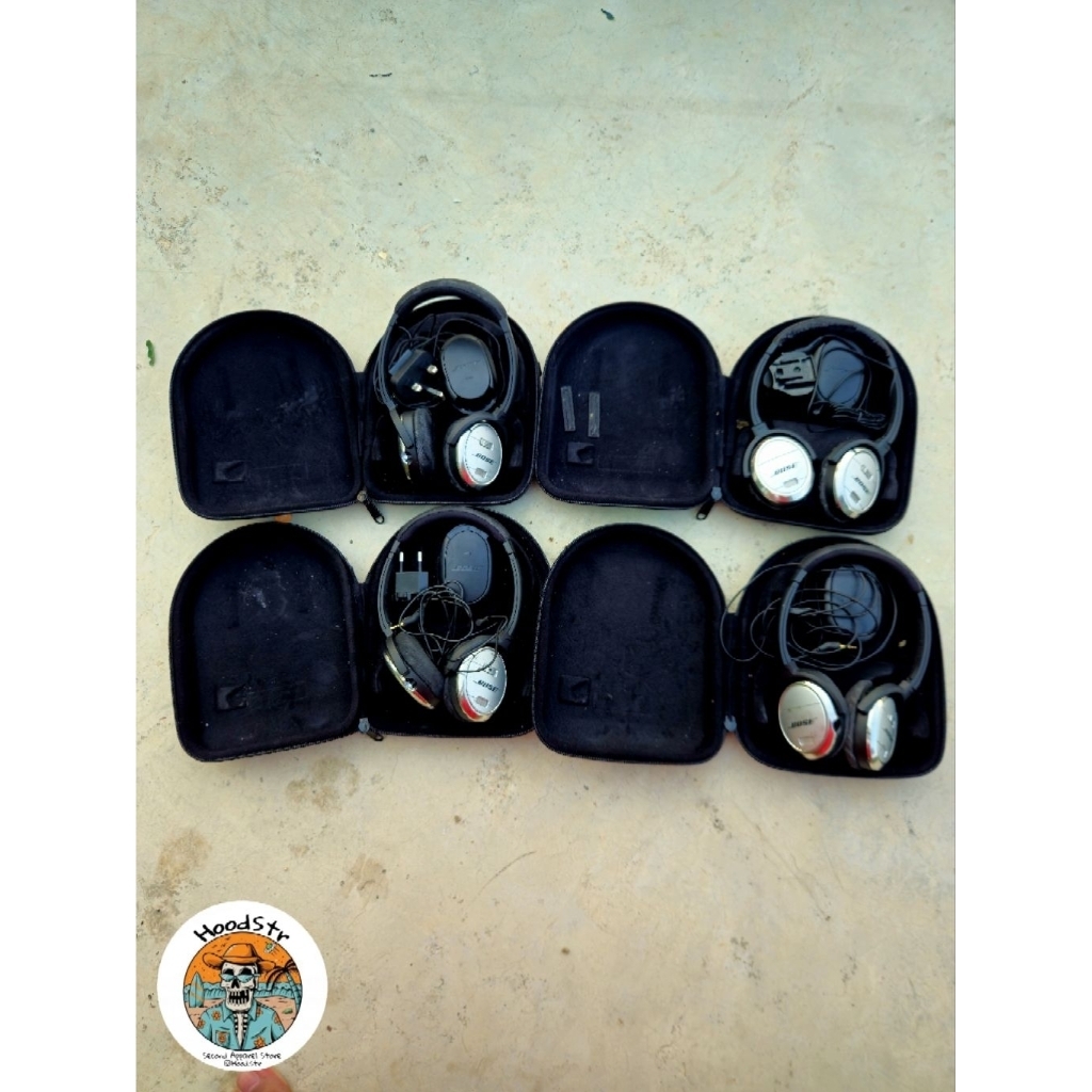 4 Pcs Headphone Bose QC3 — Bekas Original