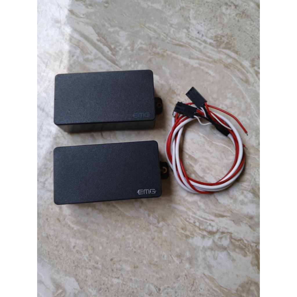 pickup gitar elektrik EMG 81-60 rekodinsi