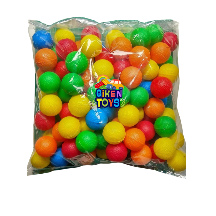 50 Pcs Bola Pingpong Kecil Warna-Warni - Bola Tenis Meja Mini untuk Mainan & Mandi Bola