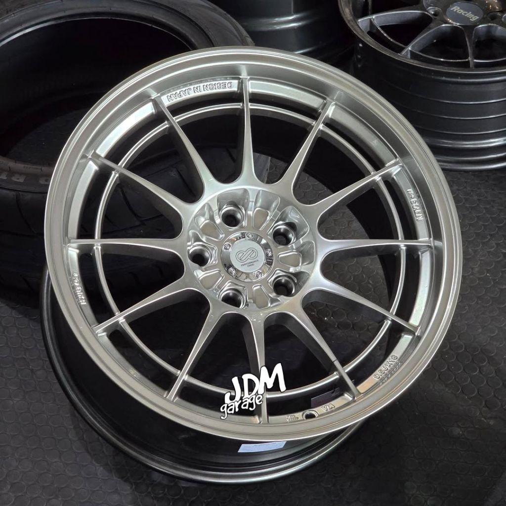 velg ENKEI SPIDER YUSTA FLOW FORMING r18 lebar 9,5 pcd 5x114,3 et 22 velg mobil ring 18 pnp mobil r1