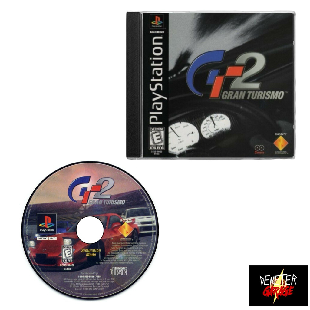 CD Game PlayStation 1 / Kaset PS1 Gran Turismo 2