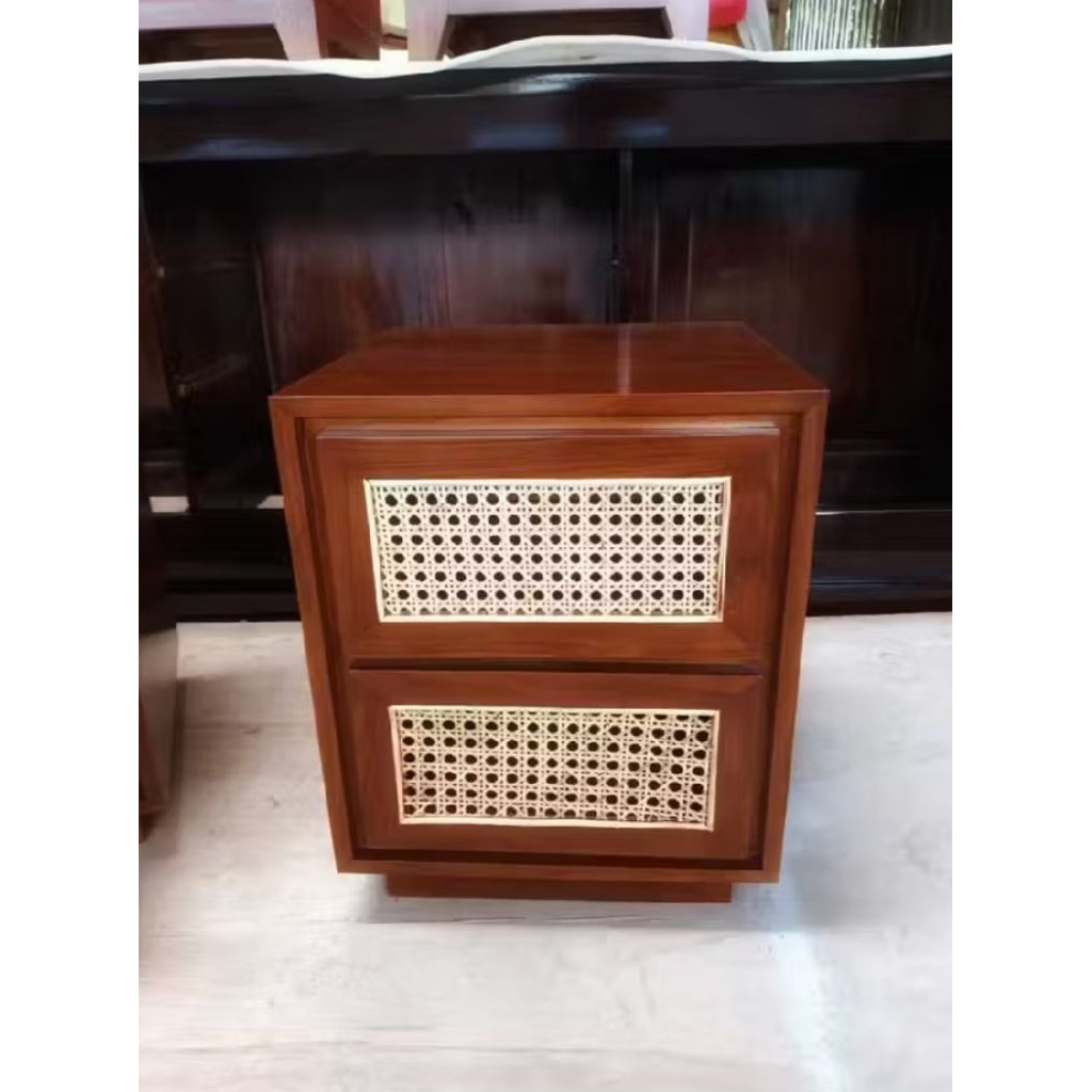Nakas kayu jati serat alami