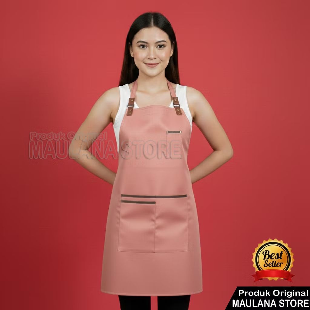 Celemek | Apron Keren Apron Barista Premium Celemek Masak Pria / Wanita Apron Barista Celemek Dapur 