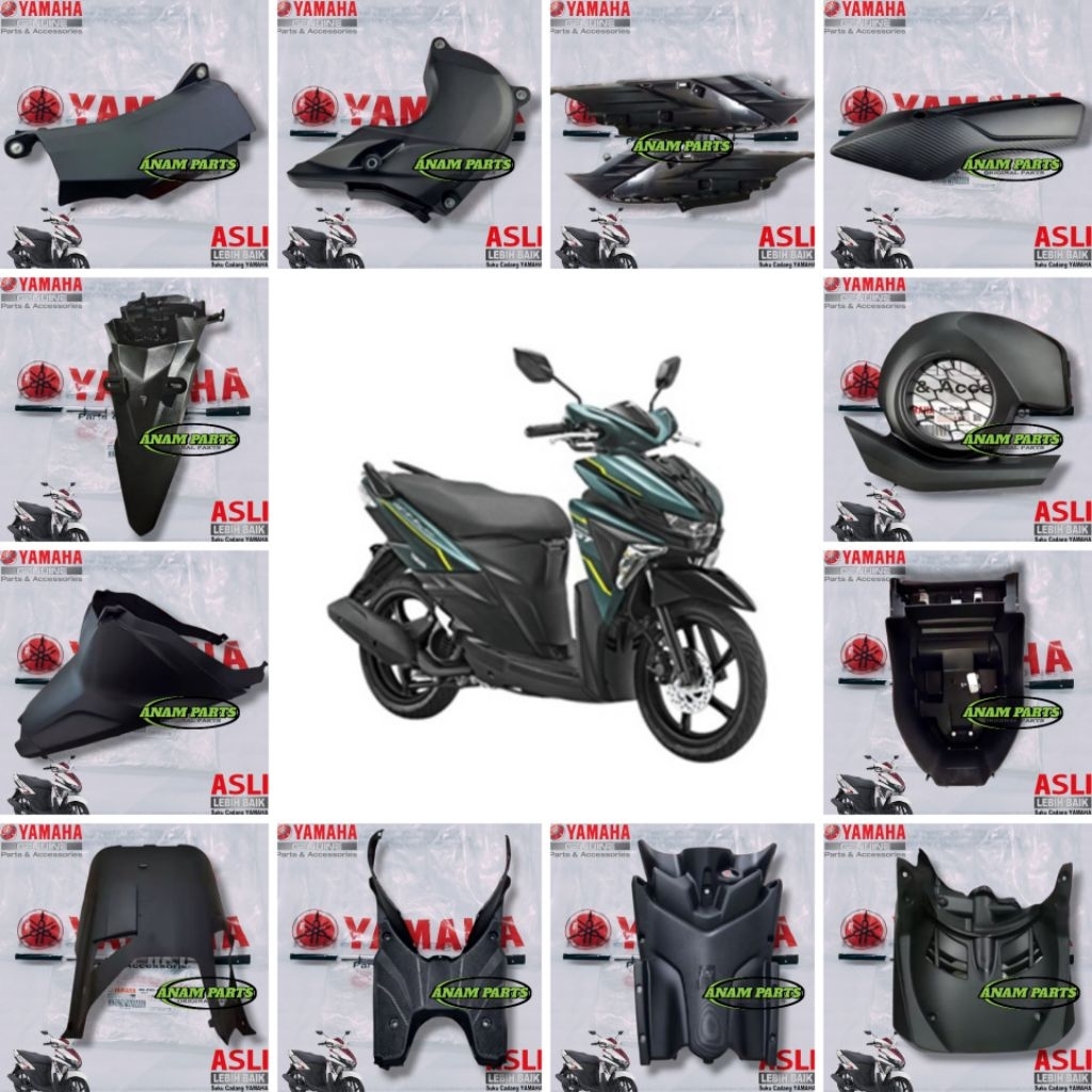 COVER BODY KASAR YAMAHA MIO SOUL GT 125( 2SX) BLUECORE ORIGINAL YAMAHA YGP