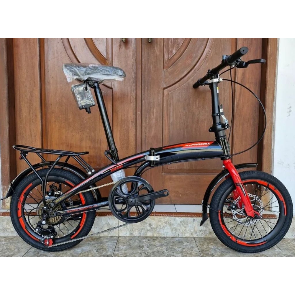 SEPEDA LIPAT PHOENIX CAKRAM 16 INCH TERBARU HARGA PROMO